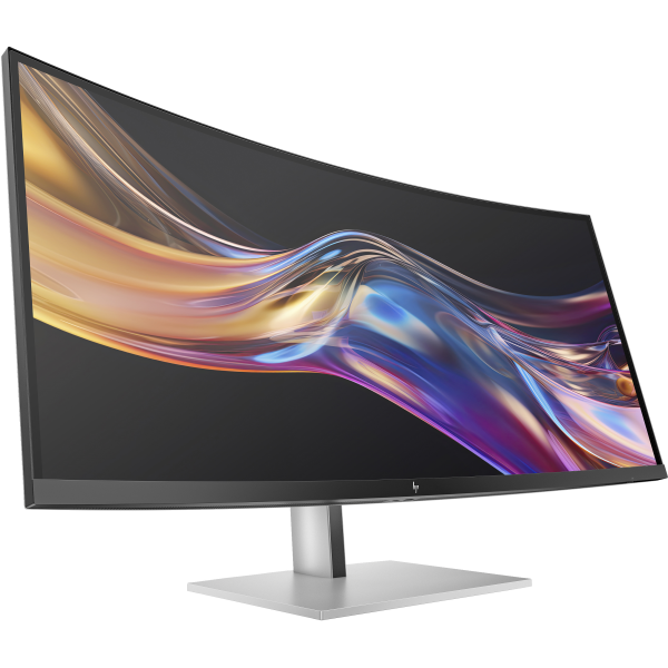 Hpinc 7 Pro 738pu 375" WQHD+ TB4 Curved Monitor Black (3480x1600)/HA/TI/SW/PI/HDMI/DP/TB4/VESA [8K167AA#ABB]