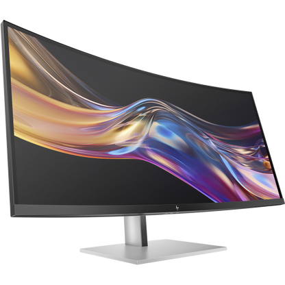 Hpinc 7 Pro 738pu 375" WQHD+ TB4 Curved Monitor Black (3480x1600)/HA/TI/SW/PI/HDMI/DP/TB4/VESA [8K167AA#ABB]