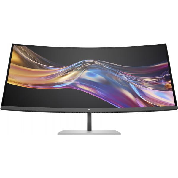 Hp Series 7 Pro (738pu) - 38 inch - Curved - UltraWide Quad HD+ IPS Black Monitor - 3840x1600 - Thunderbolt 4 - HAS / RJ45 / USB-C [8K167AA#ABB]