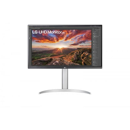 MONITOR LG 27 LED IPS 16:9 3840 x 2160 HDR400 5ms 400 CDM, PIVOTE, DOCK USB-C, DP/HDMI, MULTIMEDIAL [27UP85NP-W]