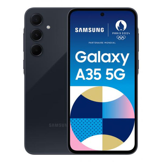 Samsung Galaxy A35 5G 16,8 cm (6.6") Dual SIM ibrida Android 14 USB tipo-C 6 GB 128 GB 5000 mAh Blu marino [SM-A356BZKBEEE]