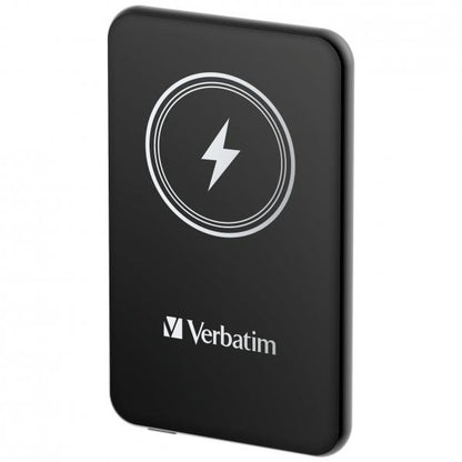 Verbatim Charge 'n' Go Polímero de litio (LiPo) 5000 mAh Carga inalámbrica Negro [32240] 