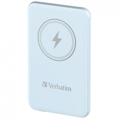 Verbatim Charge 'n' Go Polimeri di litio (LiPo) 5000 mAh Carica wireless Blu [32242]