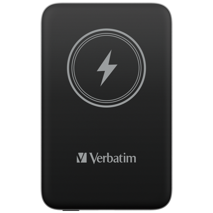 Verbatim Charge 'n' Go Polimeri di litio (LiPo) 10000 mAh Carica wireless Nero [32245]