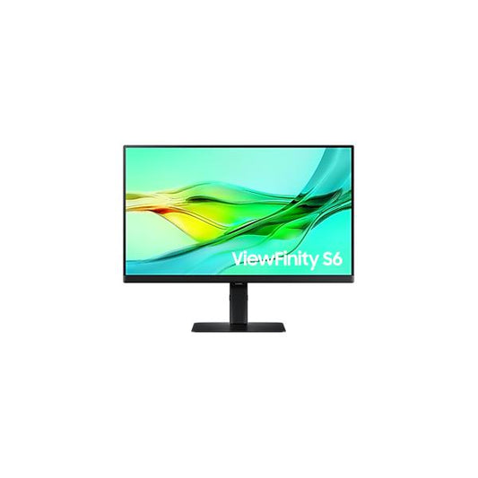 Samsung ViewFinity S6 - 24 inch - Quad HD IPS LED Monitor - 2560x1440 - 100Hz - Pivot / HAS / RJ45 / USB-C [LS24D600UAUXEN]