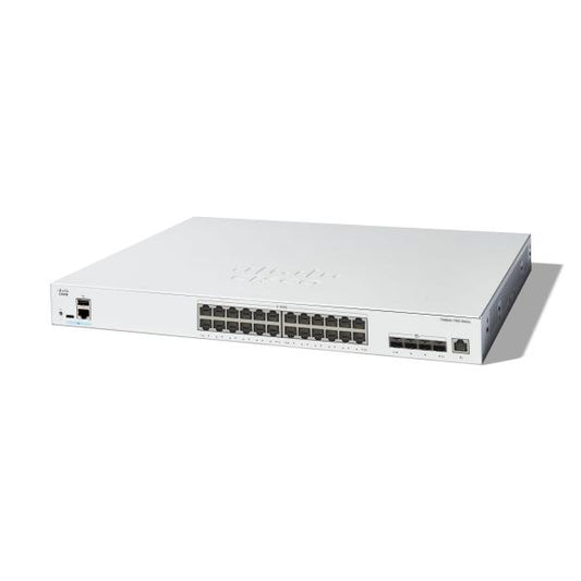 Conmutador de red administrado L2/L3 Cisco Catalyst C1300-24XT gris [C1300-24XT]