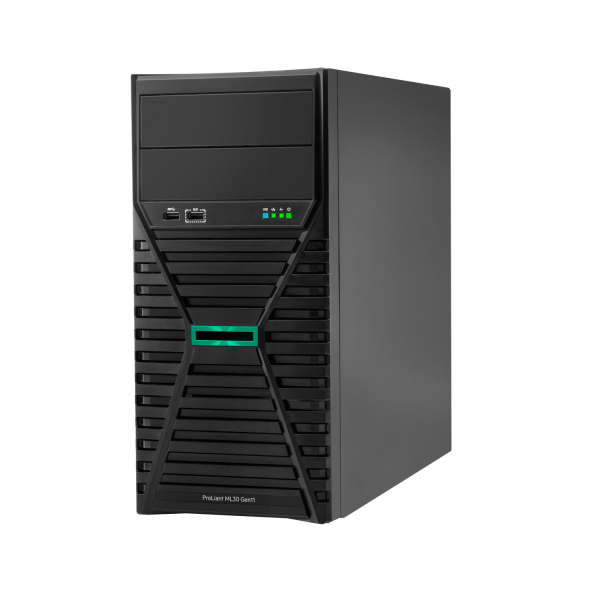 Hp ProLiant ML30 Gen11 - Server - Tower - Xeon E-2414 4.5GHz - 32GB RAM - 2x 1TB HDD - 4U - 1-Way - Smart Choice [P71385-425]