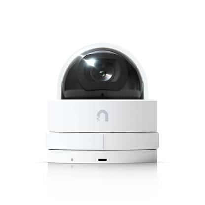 Ubiquiti - UVC-G5-Dome-Ultra - UniFi Ultra-compact and tamper-resistant 2K HD PoE camera, Ultra-wide viewing angle (102.4), 20 m (65 ft) IR night vision UVC-G5-Dome-Ultra [UVC-G5-Dome-Ultra]