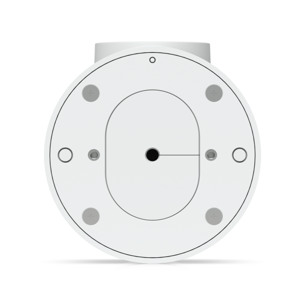 Ubiquiti - Scatola di giunzione antimanomissione per telecamere UniFi Dome e Turret compatte che migliora la durata del montaggio, l'estetica e la facilità di manutenzione UACC-Camera-CJB-W [UACC-Camera-CJB-W]