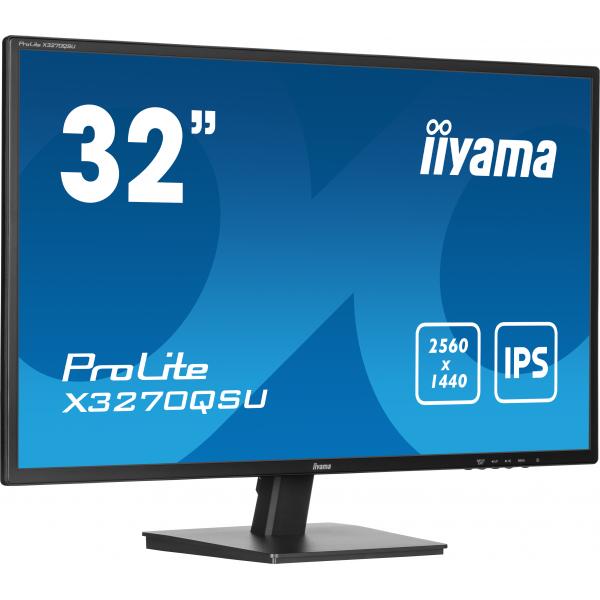 Iiyama ProLite 32 pulgadas - Monitor LED IPS Quad HD - 2560x1440 [X3270QSU-B1] 