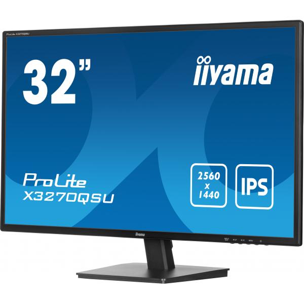 Iiyama ProLite 32 pulgadas - Monitor LED IPS Quad HD - 2560x1440 [X3270QSU-B1] 