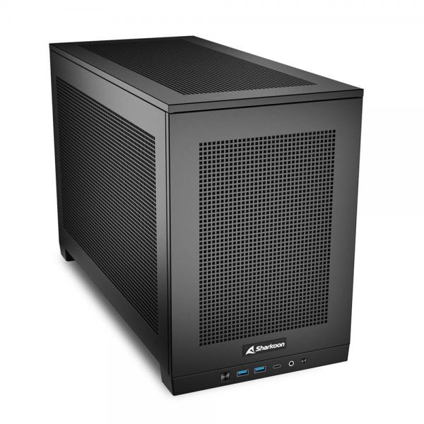 Sharkoon REBEL C20 ITX computer case Nero [C20ITX]