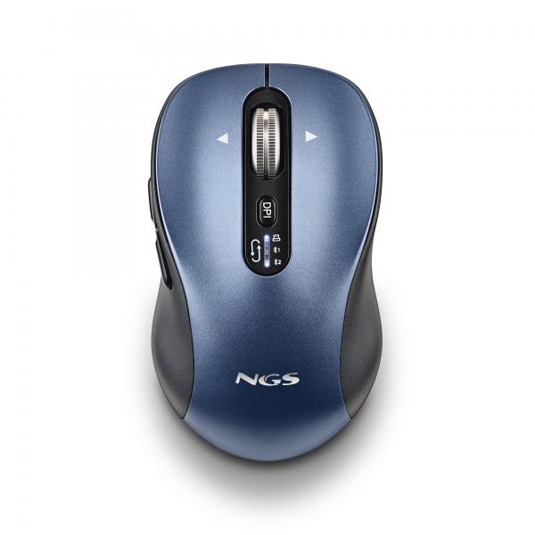 NGS MOUSE CONNESSIONE 2,4 GHz + BLUETOOTH 5.1, 6 PULSANTI, RIC USB C [INFINITY-RB]