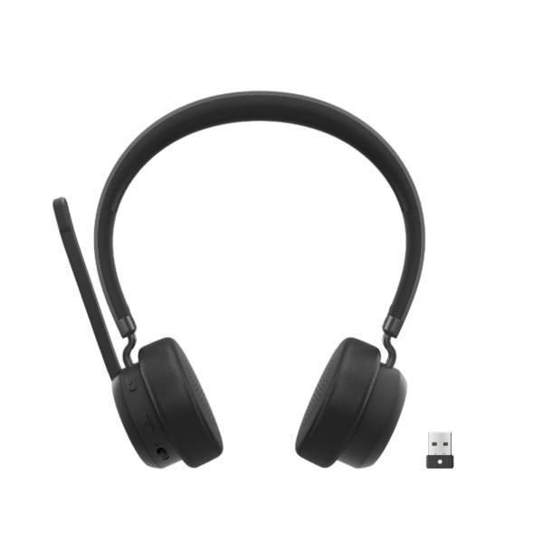 Auriculares VoIP inalámbricos Lenovo Auricular superior Oficina Bluetooth Negro [4XD1M80020] 