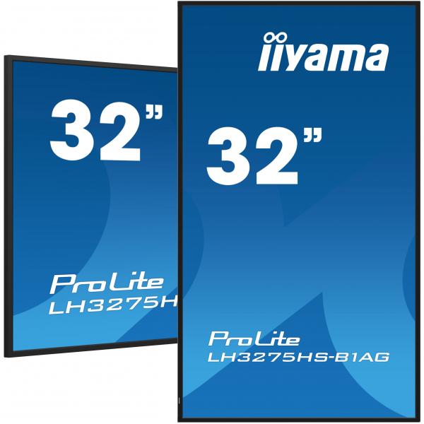 Iiyama ProLite 32 inch - Full HD Professional Digital Signage Display - 1920x1080 [LH3275HS-B1AG]