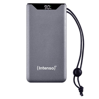 INTENSO POWER BANK F10000, PD, QUALCOMM QUICK CHARGE 3.0, DIGITAL PERCENTAGE DISPLAY, GRIGIO [7332034]