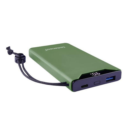 INTENSO POWER BANK F10000, PD, QUALCOMM QUICK CHARGE 3.0, DIGITAL PERCENTAGE DISPLAY, VERDE [7332037]