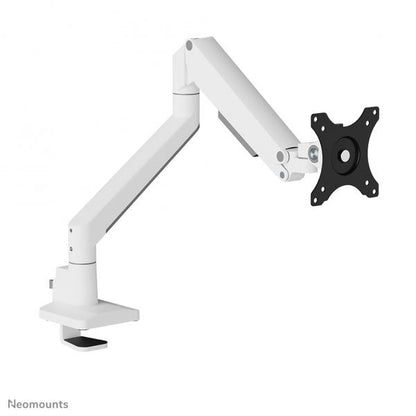 Neomounts 17-35 inch - Flatscreen Desk Mount - 1 Screen - Full Motion - Clamp/Grommet - White [DS70-250WH1]