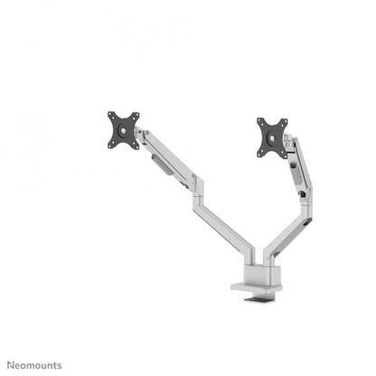 Neomounts 17-32 inch - Flatscreen Desk Mount - 1 Screen - Full Motion - Clamp/Grommet - Silver [DS70-250SL2]