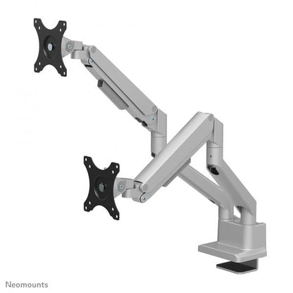 Neomounts 17-32 inch - Flatscreen Desk Mount - 1 Screen - Full Motion - Clamp/Grommet - Silver [DS70-250SL2]