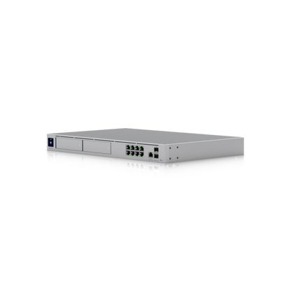 Ubiquiti - UDM-PRO-MAX - UniFi Dream Machine Pro Max with Quad-core ARM Cortex-A57 at 2.0 GHz, 8GB DDR4 RAM, x2 HDD 3.5" NVR (128gb ssd integrated), 1U rack, 200+ devices, 2k+ clients, LAN [UDM-Pro-Max-EU]