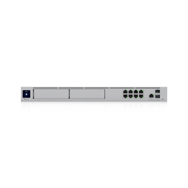 Ubiquiti - UDM-PRO-MAX - UniFi Dream Machine Pro Max with Quad-core ARM Cortex-A57 at 2.0 GHz, 8GB DDR4 RAM, x2 HDD 3.5" NVR (128gb ssd integrated), 1U rack, 200+ devices, 2k+ clients, LAN [UDM-Pro-Max-EU]