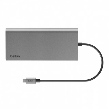 Belkin INC015BTSGY-CZ replicatore di porte e docking station per laptop Cablato USB 3.2 Gen 1 (3.1 Gen 1) Type-C Alluminio [INC015BTSGY-CZ]