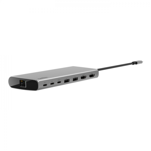 Belkin INC015BTSGY-CZ replicatore di porte e docking station per laptop Cablato USB 3.2 Gen 1 (3.1 Gen 1) Type-C Alluminio [INC015BTSGY-CZ]