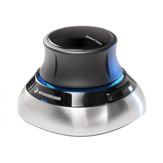 3Dconnexion SpaceMouse Ratón de oficina RF inalámbrico + Bluetooth + USB tipo A 6DoF [3DX-700115] 