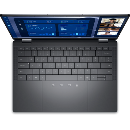 DELL Latitude 9450 2-in-1 Intel Core Ultra 7 165U Ibrido (2 in 1) 35,6 cm (14") Touch screen Quad HD+ 32 GB LPDDR5x-SDRAM 1 TB SSD Wi-Fi 7 (802.11be) Windows 11 Pro Nero [YYV34]