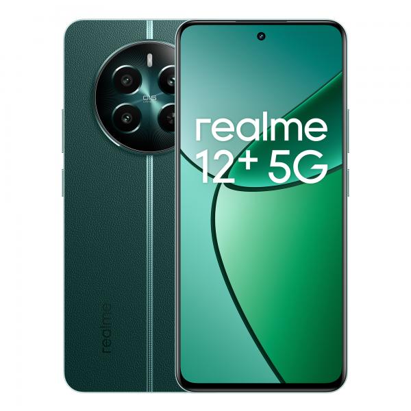 realme 12+ 16,9 cm (6.67") SIM dual Android 14 5G USB tipo C 12 GB 512 GB 5000 mAh Verde [0114850300] 