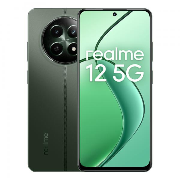 REALME 12 5G WOODLAND GREEN 6.72 256GB 8GB [RM125GV-256]