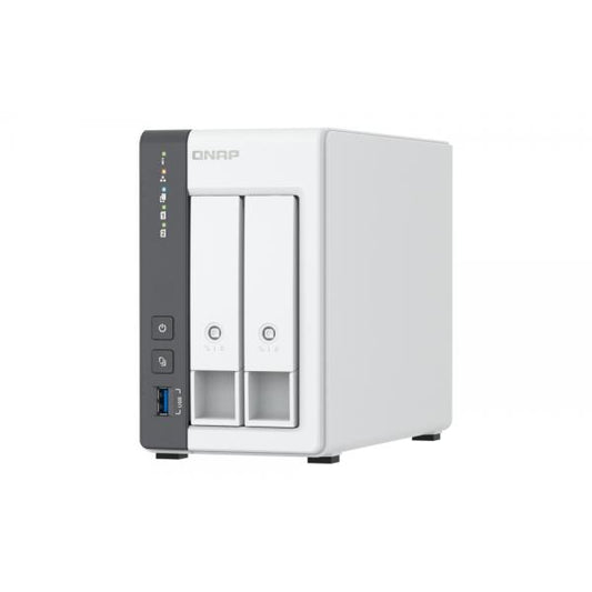 QNAP NAS TS-216G, 2-bay ARM 4C 2.0GHz - 2 x SATA 6Gb/s 3.5"/2.5"- 4GB RAM on-board- 1 x GbE- 1 x 2.5GbE - 1 x USB3.2 Gen1 and 2 x USB2.0 TS-216G [TS-216G]