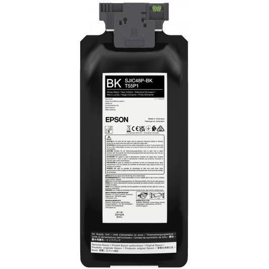 Epson SJIC48P-BK cartucho de tinta 1ud Original Negro [C13T55P140]