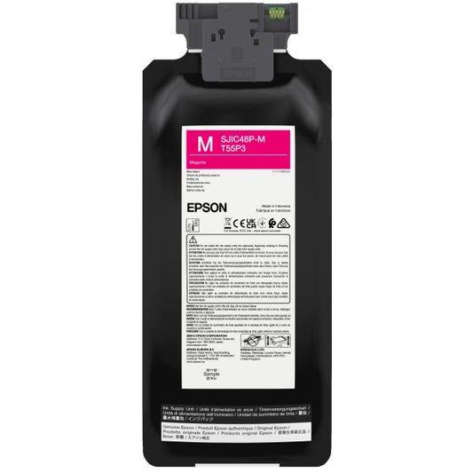 Epson SJIC48P-M cartucho de tinta 1ud Original Magenta [C13T55P340]