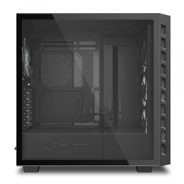 SHARKOON CASE ATX REBEL C80G GLASS RGB [C80G RGB]