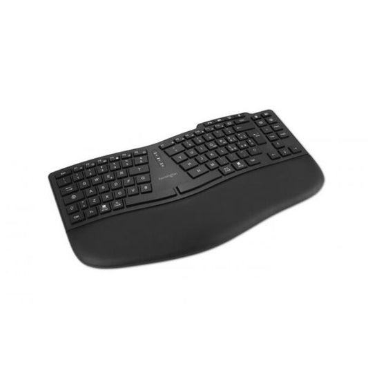 Teclado Kensington Pro Fit Ergo KB675 EQ TKL Hogar/Oficina USB + RF Inalámbrico + Bluetooth QWERTY Italiano Negro [K75491IT]