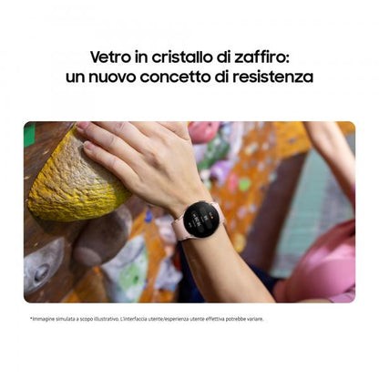 Samsung Galaxy Watch FE 40mm, Smartwatch Analisi del Sonno, Ghiera Touch in Alluminio, Black [SM-R861NZKAITV]