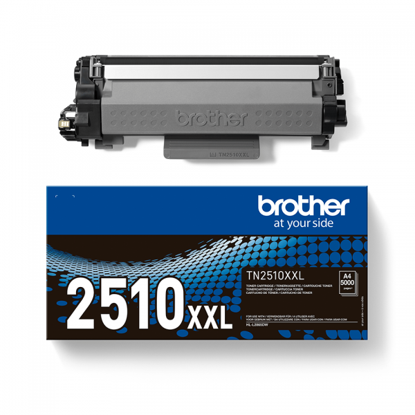 Brother TN2510XXL cartucho de tóner 1ud Original Negro [TN2510XXL] 