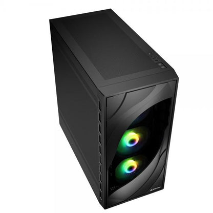 Sharkoon REBEL C80M RGB Midi Tower Nero [REBELC80MRGB]