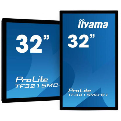 iiyama ProLite TF3215MC-B2 Monitor PC 81,3 cm (32") 1920 x 1080 Pixel Full HD LED Touch screen Chiosco Nero [TF3215MC-B2]