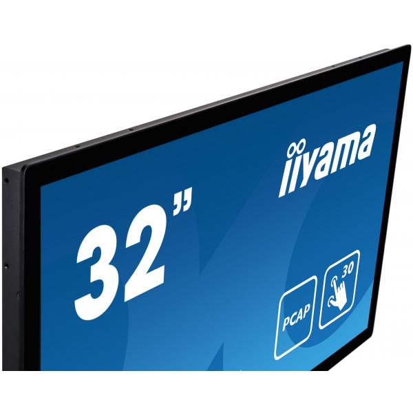 iiyama ProLite TF3215MC-B2 Monitor PC 81,3 cm (32") 1920 x 1080 Pixel Full HD LED Touch screen Chiosco Nero [TF3215MC-B2]