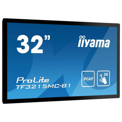 iiyama ProLite TF3215MC-B2 Monitor de PC 81,3 cm (32") 1920 x 1080 Pixeles Full HD LED Pantalla táctil Kiosco Negro [TF3215MC-B2] 