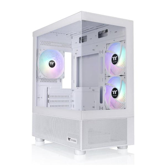 THERMALTAKE CASE MICRO VIEW 170 TG ARGB SNOW 3xARGB VENTILADOR [CA-1Z4-00M6WN-00] 