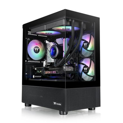 THERMALTAKE CASE MICRO VIEW 170 TF ARGB NEGRO TG 3xARGB VENTILADOR [CA-1Z4-00M1WN-00] 