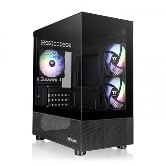 THERMALTAKE CASE MICRO VIEW 170 TF ARGB NEGRO TG 3xARGB VENTILADOR [CA-1Z4-00M1WN-00] 