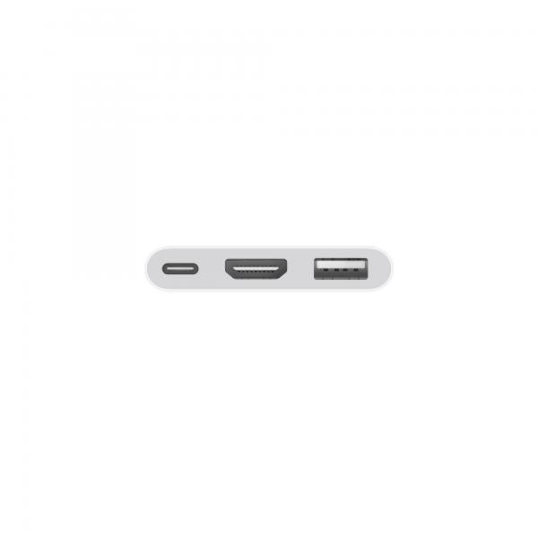 APPLE ADATTATORE MULTIPORTA DA USB C AD AV DIGITALE BIANCO [MW5M3ZM/A]