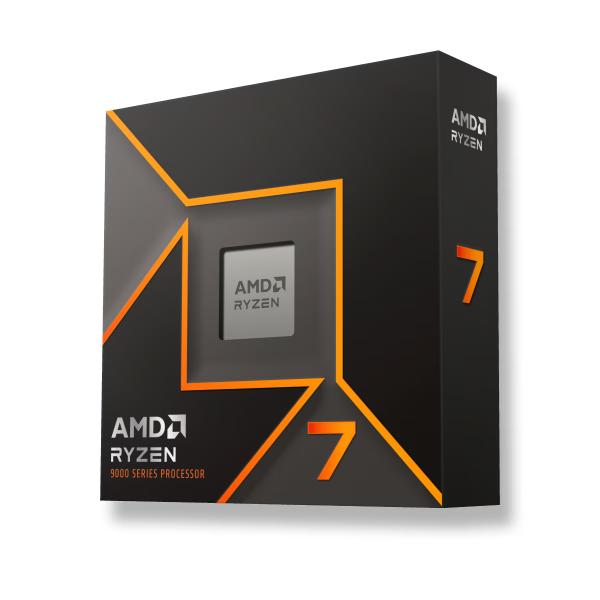 AMD CPU RYZEN 7 9700X AM5 8 NÚCLEOS 40 MB CACHÉ CAJA WOF [100-100001404WOF] 