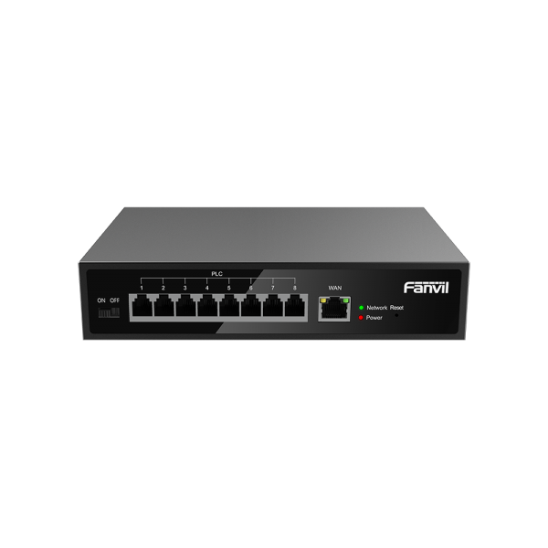 Fanvil FAN-PN8, switch 8 porte Ethernet+POE su 2 fili FAN-PN8 [FAN-PN8]