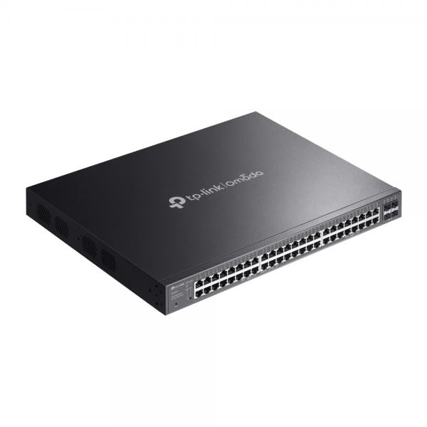 TP-Link - SG2452LP - Omada 52-Port Gigabit Smart Switch with 32-Port PoE+ PORT: 48 Gigabit Ports (32PoE+ and 16 Non-PoE), 4 Gigabit SFP Slots- SPEC: 32 802.3at/af, 230 W PoE Power, 1U 1 [SG2452LP]